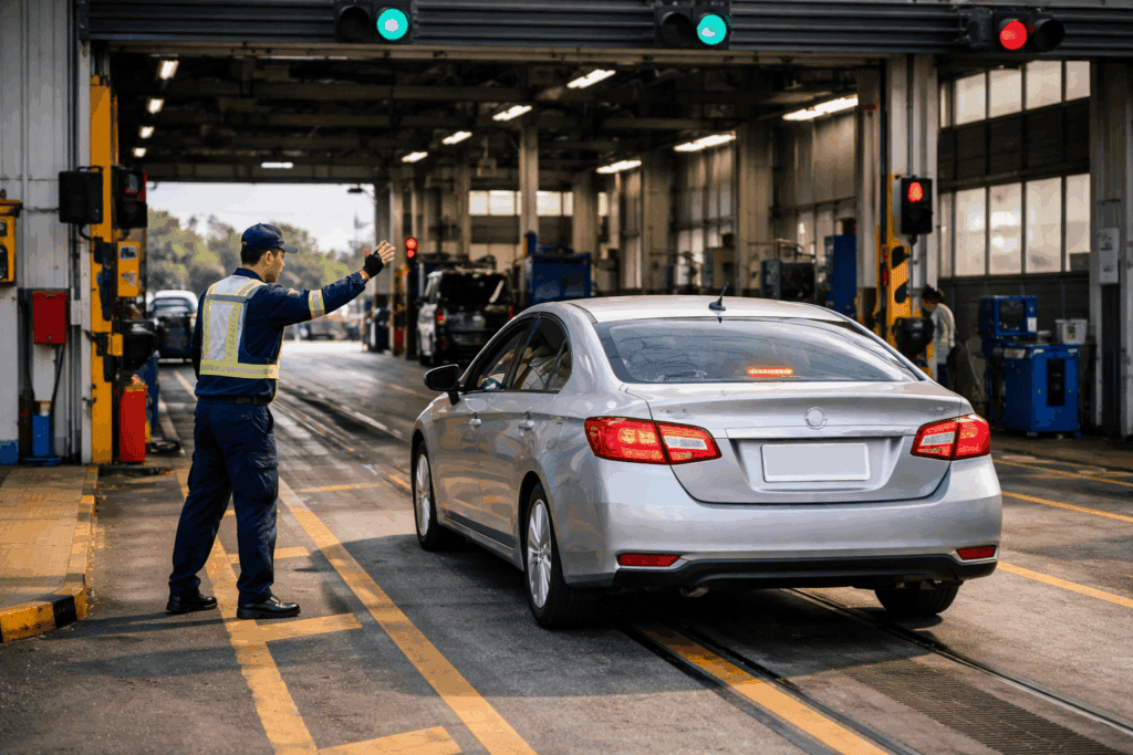 彰化驗車廠示意圖